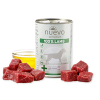 NUEVO dog Sensitive 100% Lamb 400 g konzerva